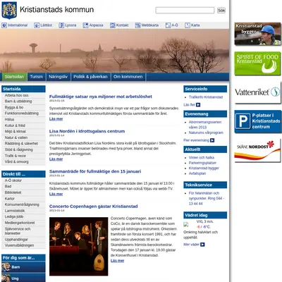Hej Kristianstad startsida 2013