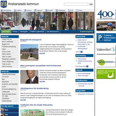 Hej Kristianstad startsida 2014