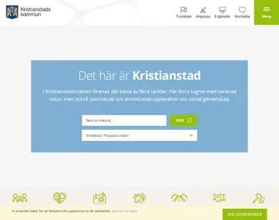 Hej Kristianstad startsida 2018