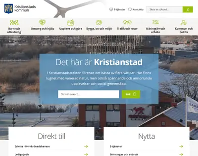 Hej Kristianstad startsida 2019