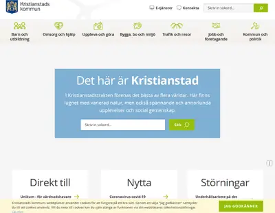 Hej Kristianstad startsida 2022