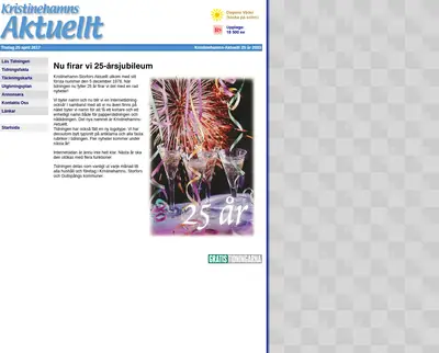 Kristinehamns-Aktuellt startsida 2017