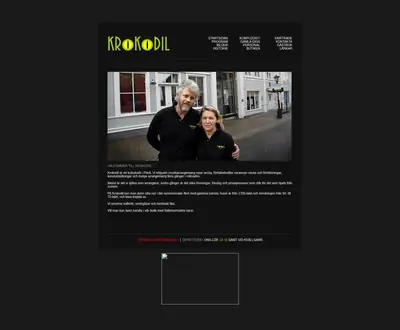 Krokodilen startsida 2009