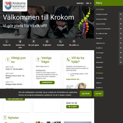 Vårt Krokom startsida 2022