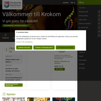 Vårt Krokom startsida 2026