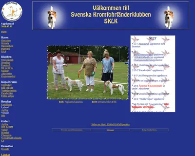 www.kromfohrlanderklubben.se startsida 2010