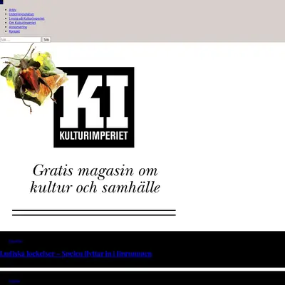 Kulturimperiet startsida 2026