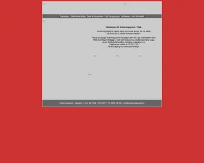 KulturMagazinet startsida 2005