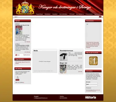 www.kungarochdrottningar.se startsida 2014