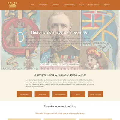 www.kungarochdrottningar.se startsida 2023