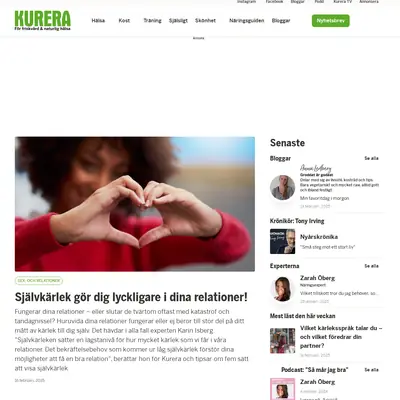 KURERA startsida 2025
