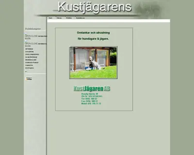KUSTJÄGAREN startsida 2006