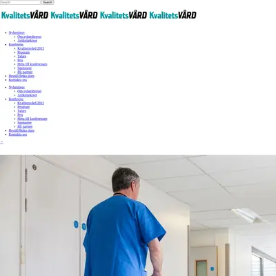 kvalitetsvard.se startsida 2016