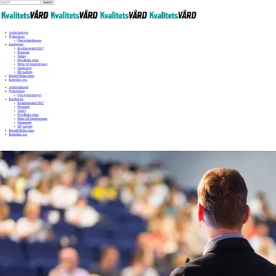 kvalitetsvard.se startsida 2017