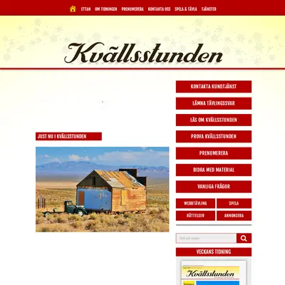 Kvällsstunden startsida 2019