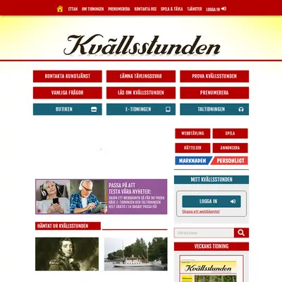 Kvällsstunden startsida 2020
