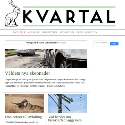 Kvartal startsida 2016