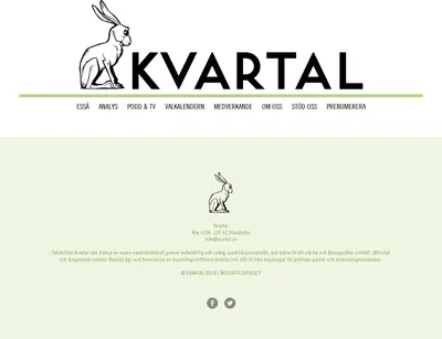 Kvartal startsida 2019