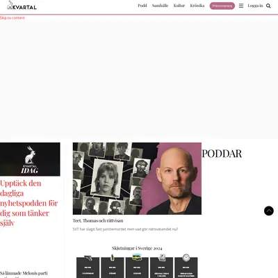 Kvartal startsida 2025