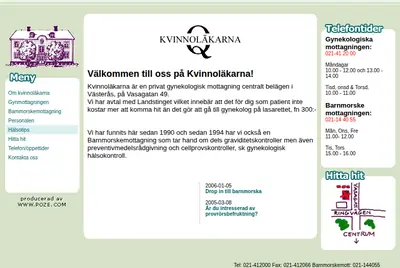 Kvinno läkaren startsida 2007