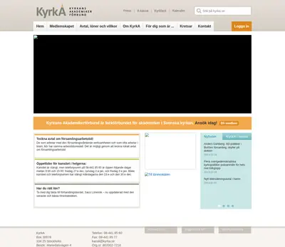 Kyrkfack startsida 2014