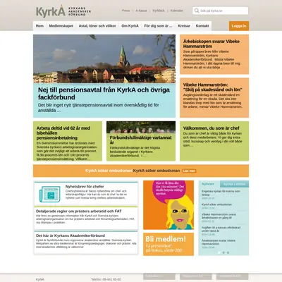 Kyrkfack startsida 2015