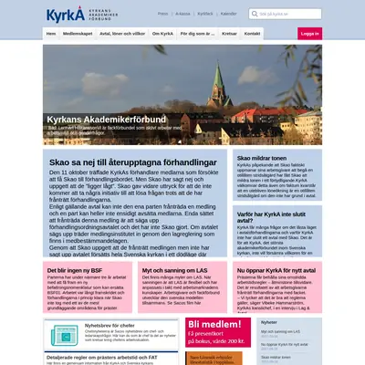 Kyrkfack startsida 2018