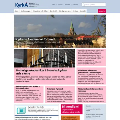 Kyrkfack startsida 2019