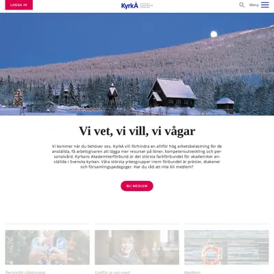 Kyrkfack startsida 2021