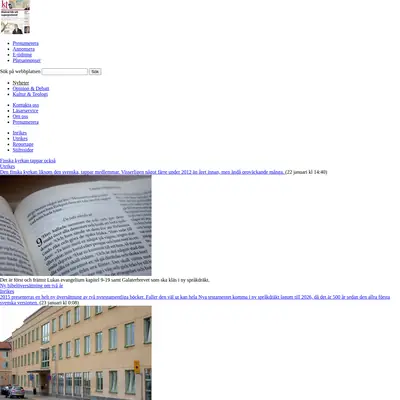 Kyrkans Tidning, www.kyrkanstidning.se startsida 2013