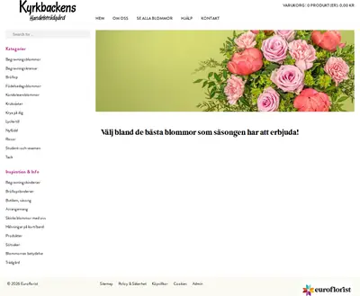 KYRKBACKEN startsida 2026