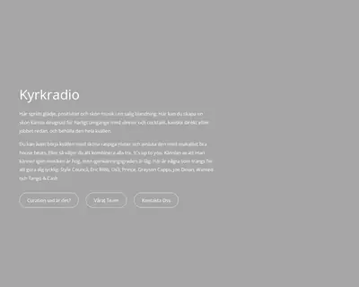 Kyrkradion startsida 2025