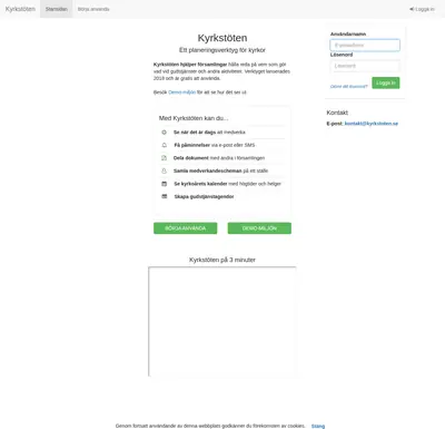 Kyrkstöten startsida 2020