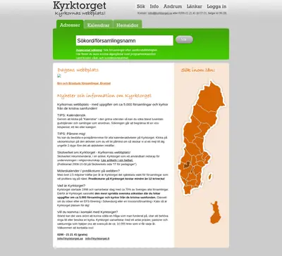 Kyrktorget startsida 2013