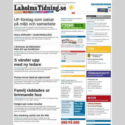 www.laholmstidning.se startsida 2012