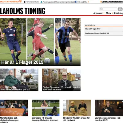 www.laholmstidning.se startsida 2020