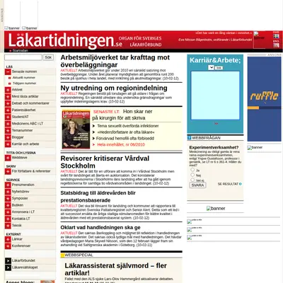www.lakartidningen.se startsida 2010