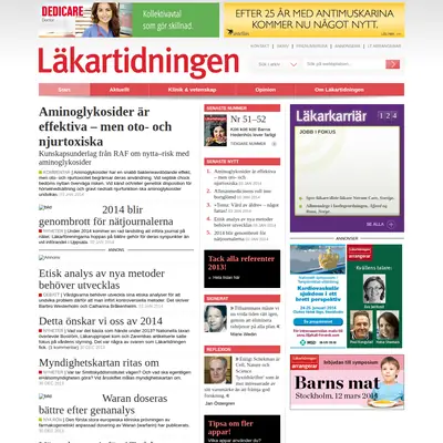 www.lakartidningen.se startsida 2014