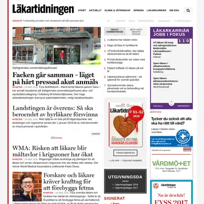www.lakartidningen.se startsida 2017