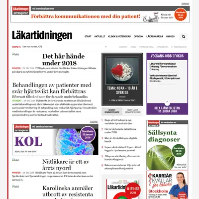 www.lakartidningen.se startsida 2019