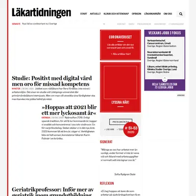 www.lakartidningen.se startsida 2021