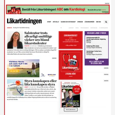 www.lakartidningen.se startsida 2022