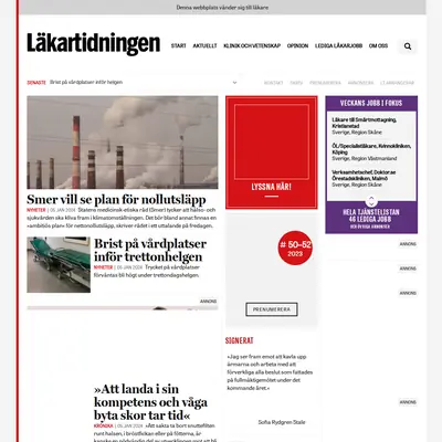 www.lakartidningen.se startsida 2024