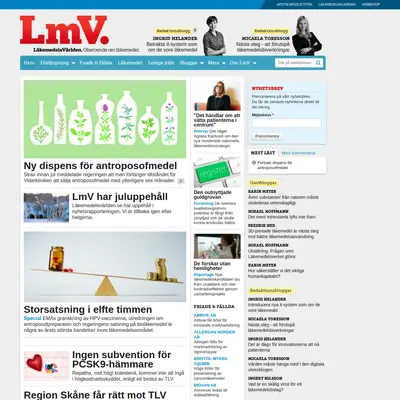 Läkemedelsvärlden startsida 2016