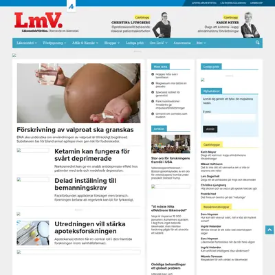 Läkemedelsvärlden startsida 2017