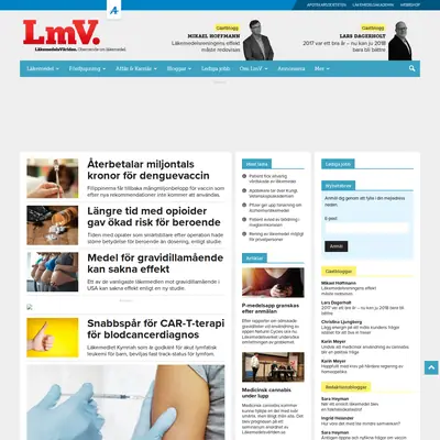 Läkemedelsvärlden startsida 2018