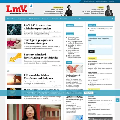 Läkemedelsvärlden startsida 2020
