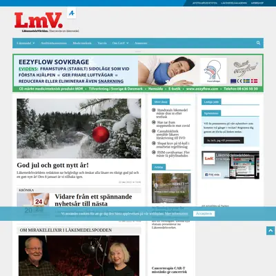 Läkemedelsvärlden startsida 2024
