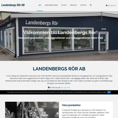 landenbergsror.se startsida 2019