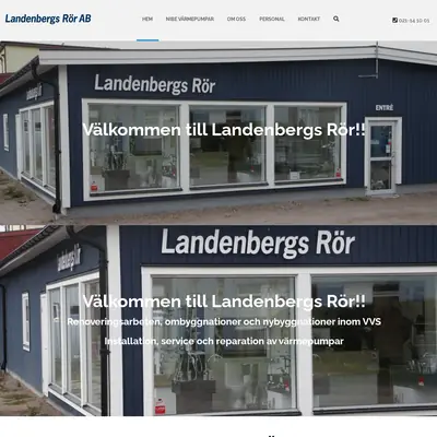 landenbergsror.se startsida 2022